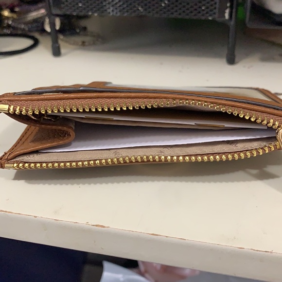 NWT MICHAEL Michael Kors Fulton SM TZ Coin purse - Picture 3 of 4